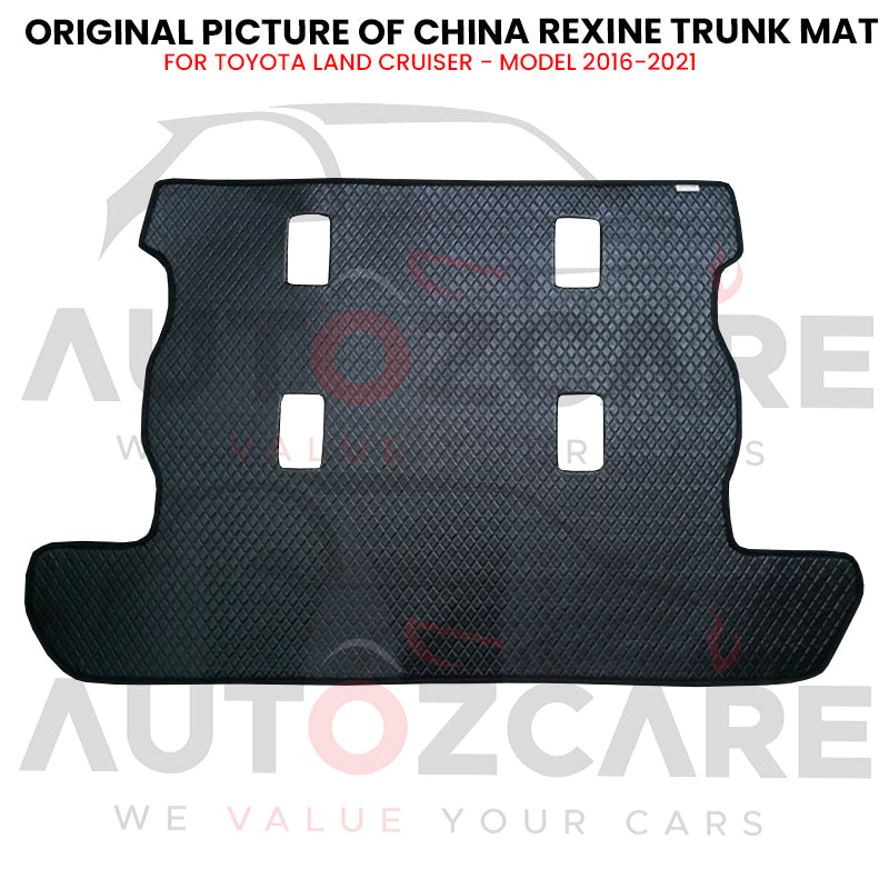Toyota Land Cruiser LC200 China Rexine Custom-Size Trunk Mat - Model 2016-2021