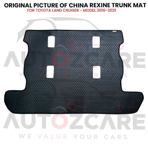 Toyota Land Cruiser LC200 China Rexine Custom-Size Trunk Mat - Model 2016-2021