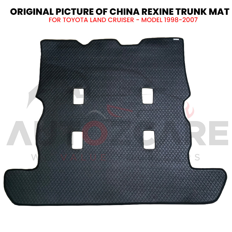 Toyota Prado FJ100 China Rexine Custom-Size Trunk Mat - Model 1998-2007