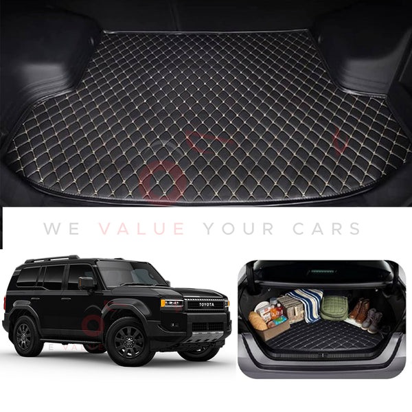 Toyota Land Cruiser LC250 7D Custom Car Trunk Mat - Model 2025