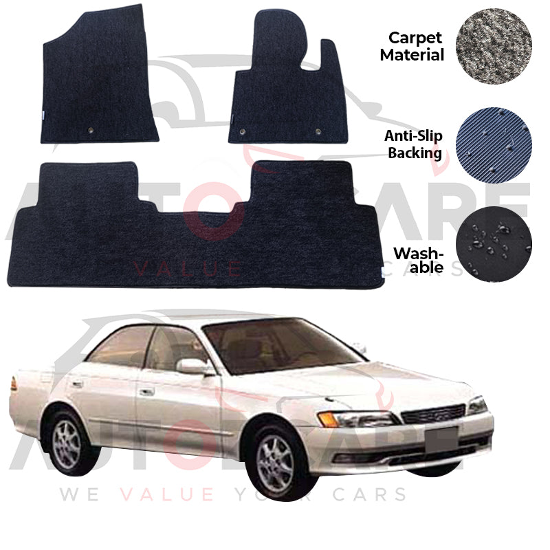 Toyota Mark 2 II Genuine Fitting Carpet Floor Mat 5PCS - Model 1992-1995