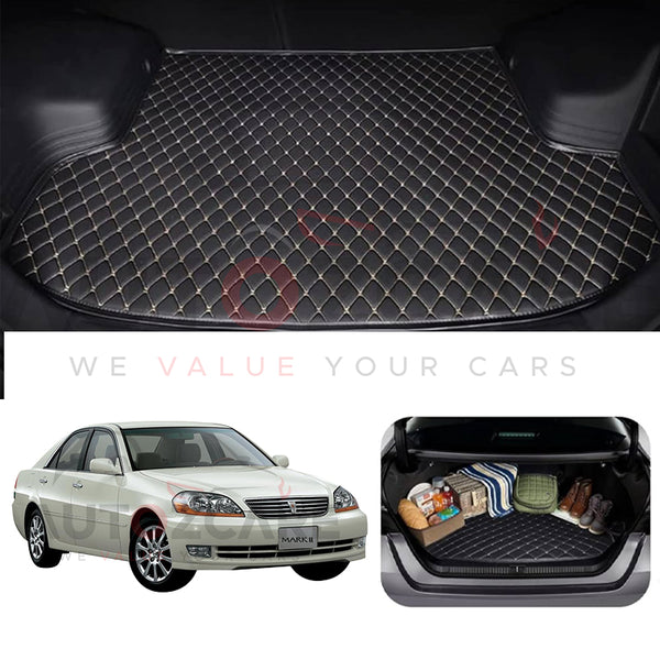 Toyota Mark 2 II 7D Custom Car Trunk Mat - Model 2000-2004