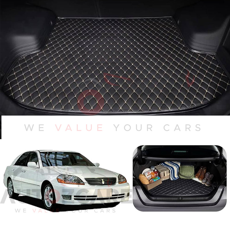 Toyota Mark 2 II 7D Custom Car Trunk Mat - Model 1996-2000
