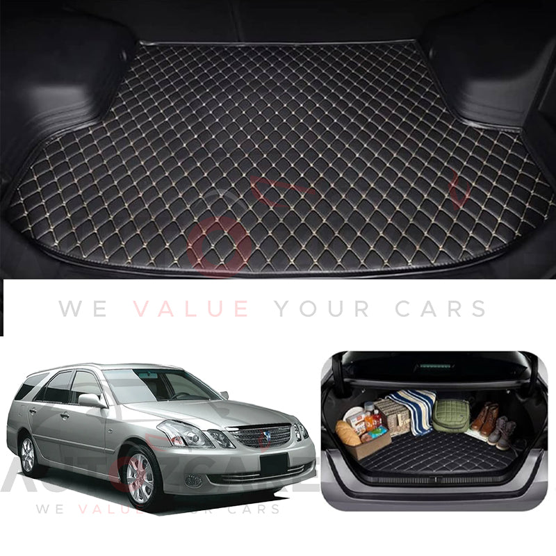 Toyota Mark 2 II 7D Custom Car Trunk Mat - Model 2000-2004