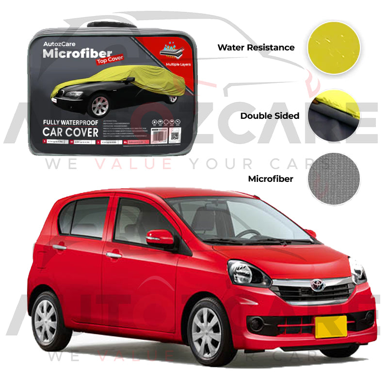 Toyota Pixis Microfiber Car Top Cover - Model 2012-2018