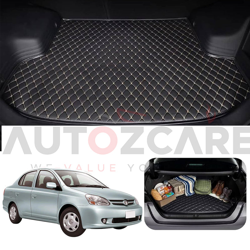 Toyota Platz 7D Custom Car Trunk Mat - Model 1999-2005