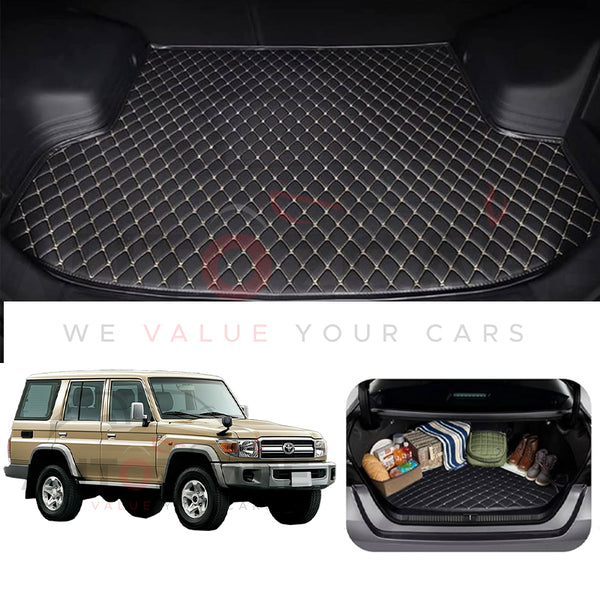 Toyota Prado FJ70 7D Custom Car Trunk Mat - Model 1988-1995