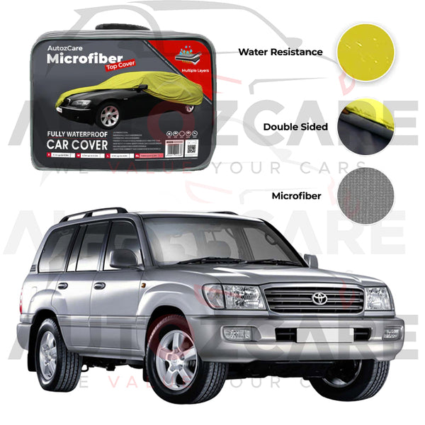 Toyota Prado FJ100 Microfiber Car Top Cover - Model 1998-2007