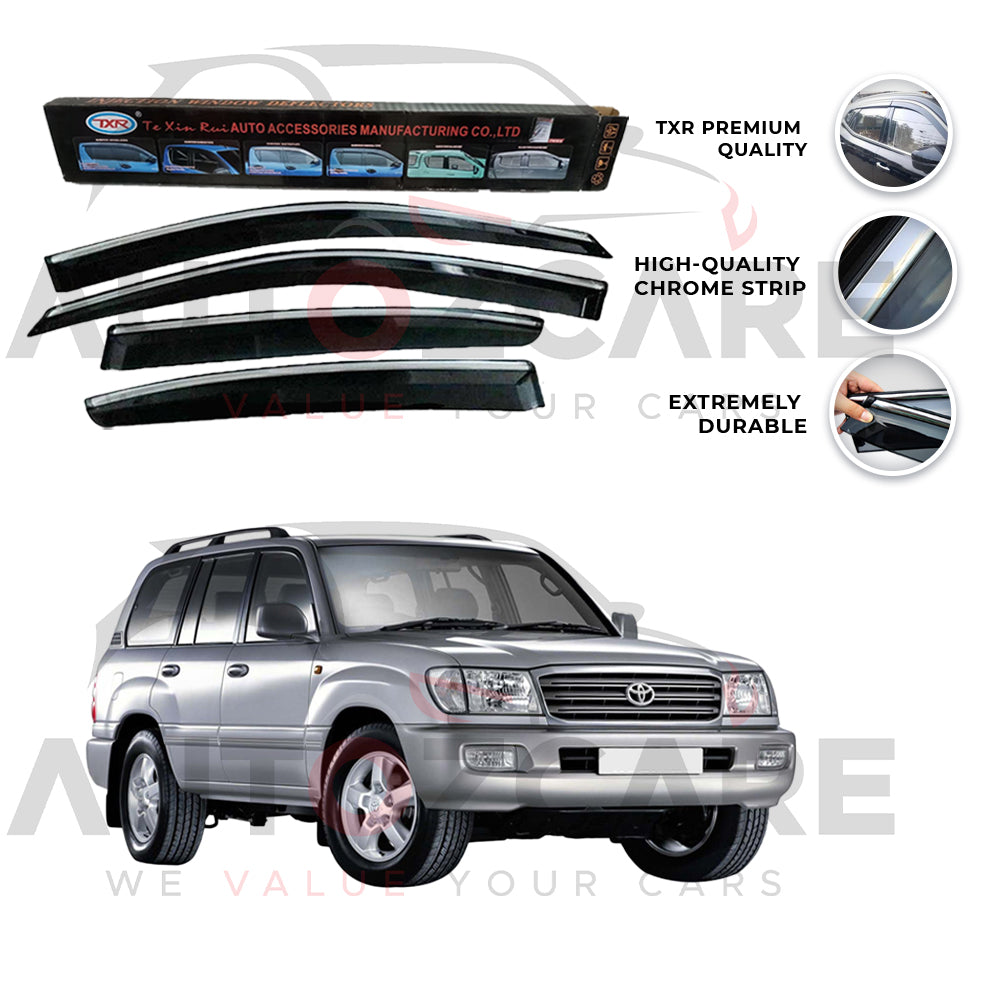 Toyota Prado FJ100 TXR Air press sun visor with chrome - Model 1998-2007