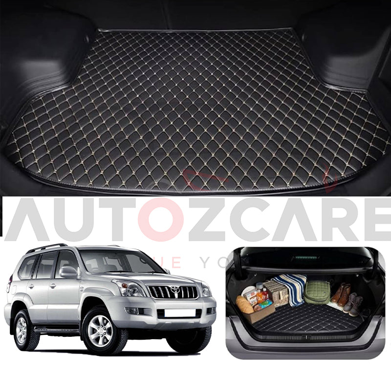 Toyota Prado FJ120 7D Custom Car Trunk Mat - Model 2003-2008