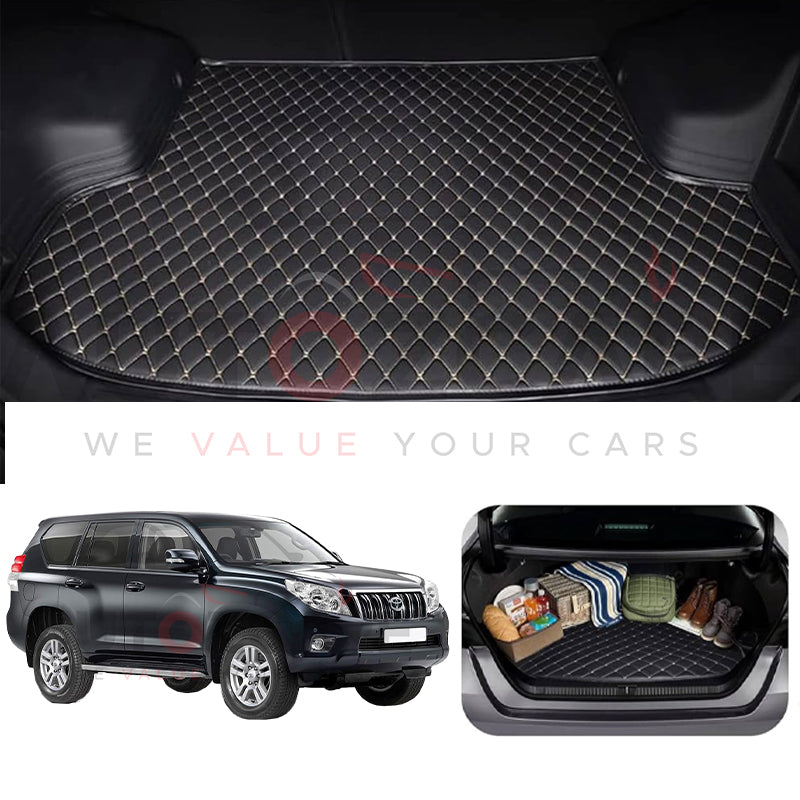 Toyota Prado FJ150 \ FJ160 7D Custom Car Trunk Mat - Model 2009-2025