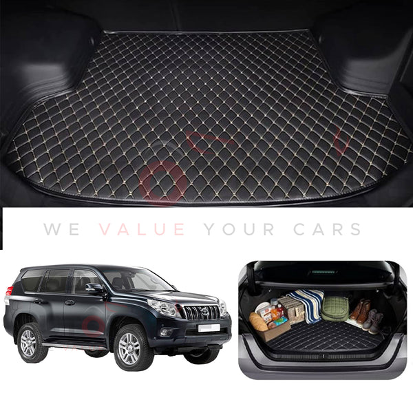 Toyota Prado FJ150 \ FJ160 7D Custom Car Trunk Mat - Model 2009-2025