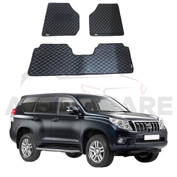 Toyota Prado FJ150 \ FJ160 Floor Mat ( Flat Style ) 4PCS - Model 2009-2025