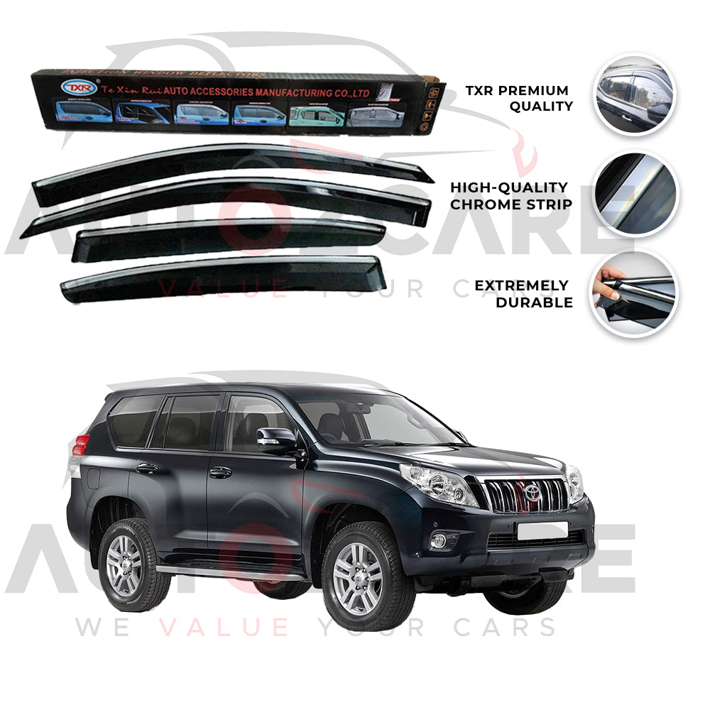 Toyota Prado FJ150 \ FJ160 TRX Air press sun visor with chrome - Model 2009-2025