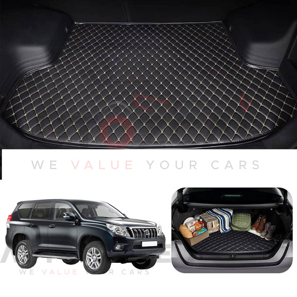 Toyota Prado FJ150 \ FJ160 7D Custom Car Trunk Mat - Model 2009-2025
