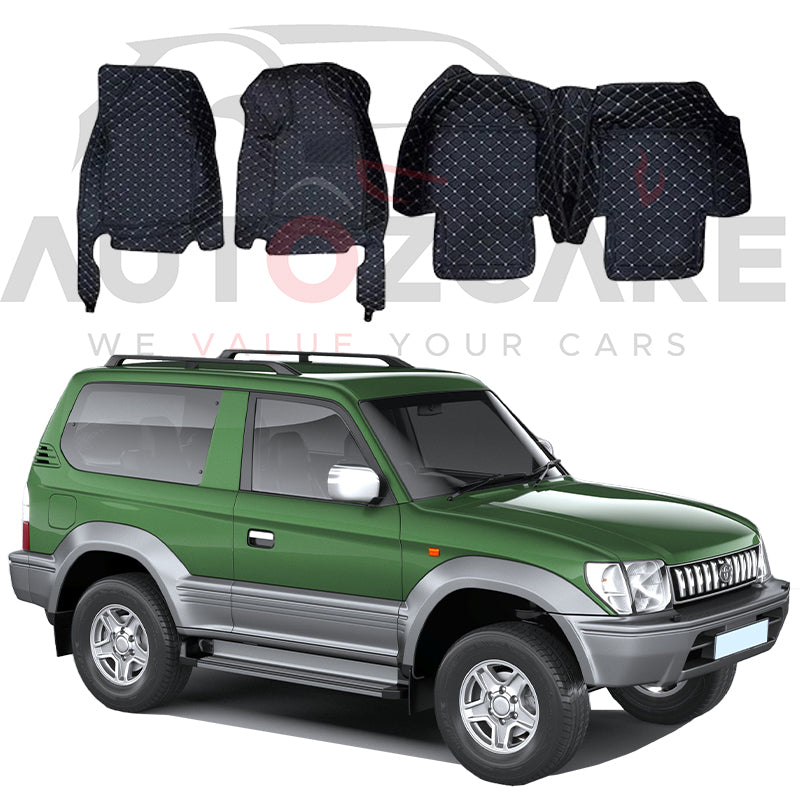 Toyota Prado FJ90 7D Floor Mats 3PCS - Model 1996-2002