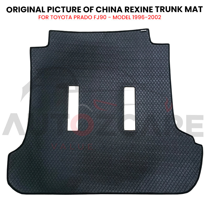 Toyota Prado FJ90 China Rexine Custom-Size Trunk Mat - Model 1996-2002