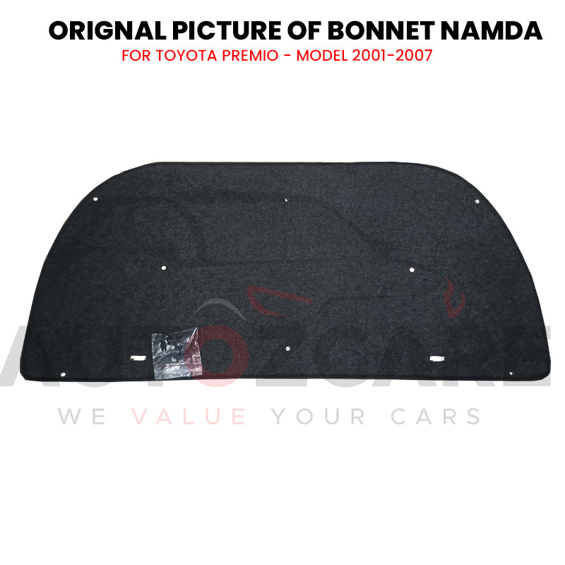 Toyota Premio Bonnet Protector/Namda - Model 2001-2007