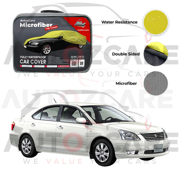 Toyota Premio Microfiber Car Top Cover - Model 2001-2007