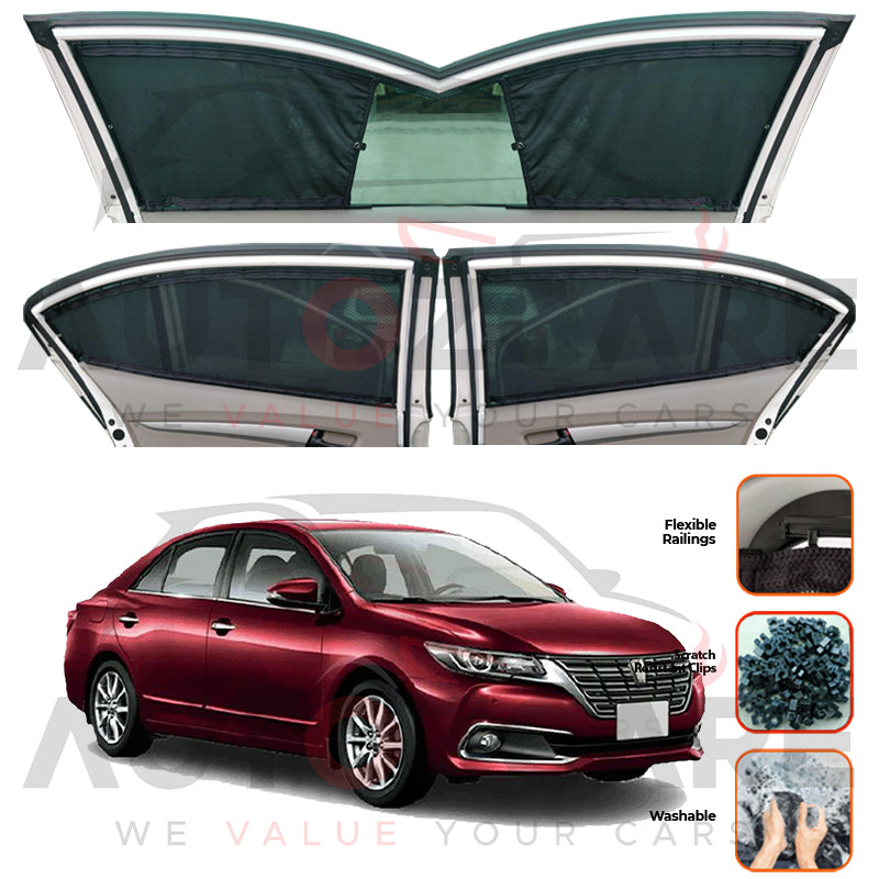 Toyota Premio Custom Car Sliding Curtains - Model 2008-2021