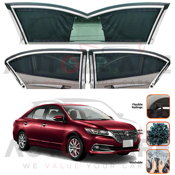 Toyota Premio Custom Car Sliding Curtains - Model 2008-2021