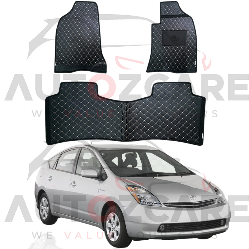 Toyota Prius 7D Floor Mat (Flat Style) 3PCS - Model 2003-2009
