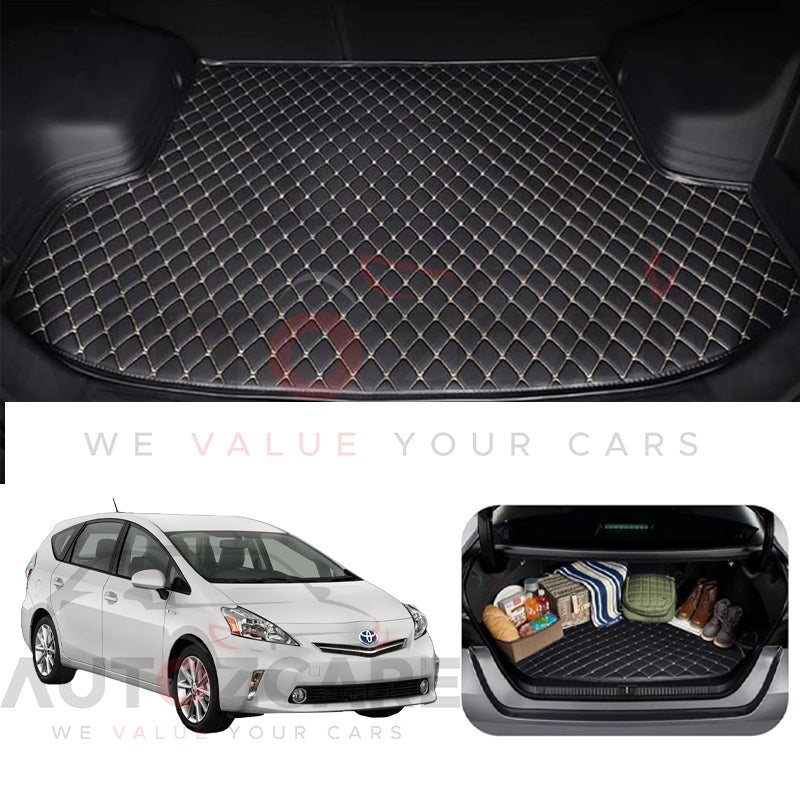 Toyota Prius 7D Custom Car Trunk Mat - Model 2009-2015