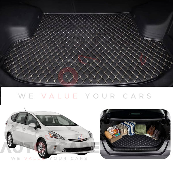Toyota Prius 7D Custom Car Trunk Mat - Model 2009-2015