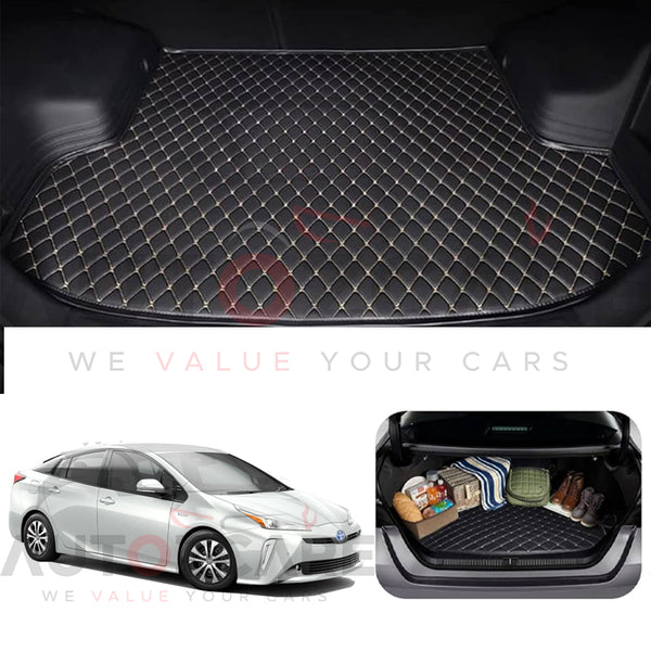 Toyota Prius 7D Custom Car Trunk Mat - Model 2016-2021