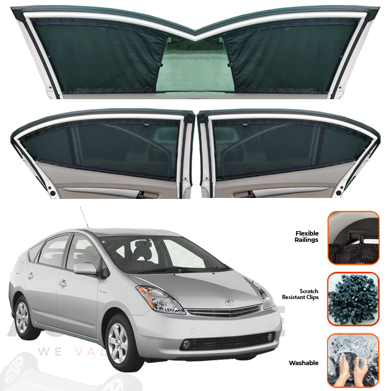 Toyota Prius Custom Car Sliding Curtains - Model 2003-2009