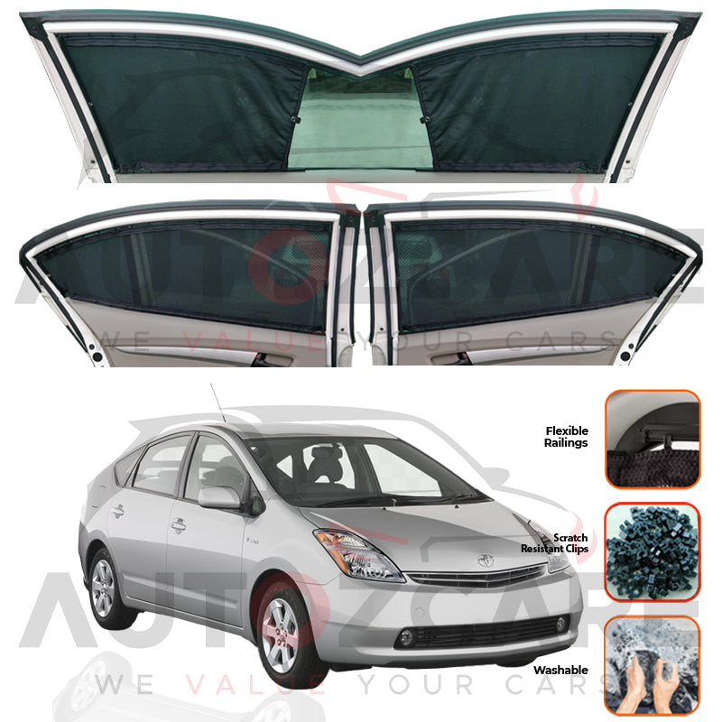 Toyota Prius Custom Car Sliding Curtains - Model 2003-2009