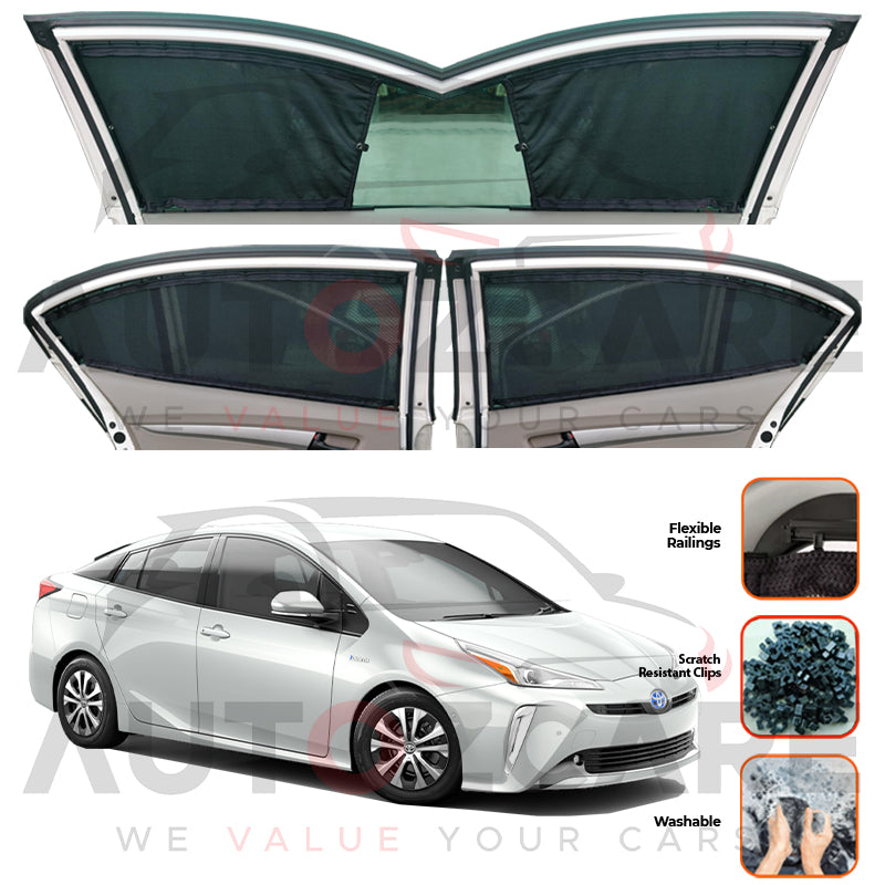 Toyota Prius Custom Car Sliding Curtains - Model 2016-2021