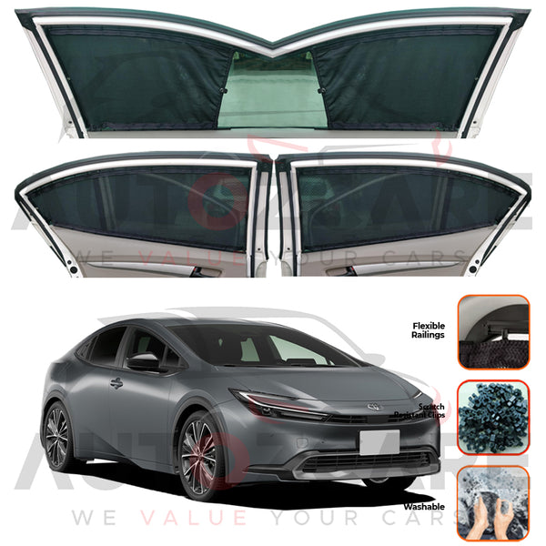 Toyota Prius HEV Custom Car Sliding Curtains - Model 2022-2025