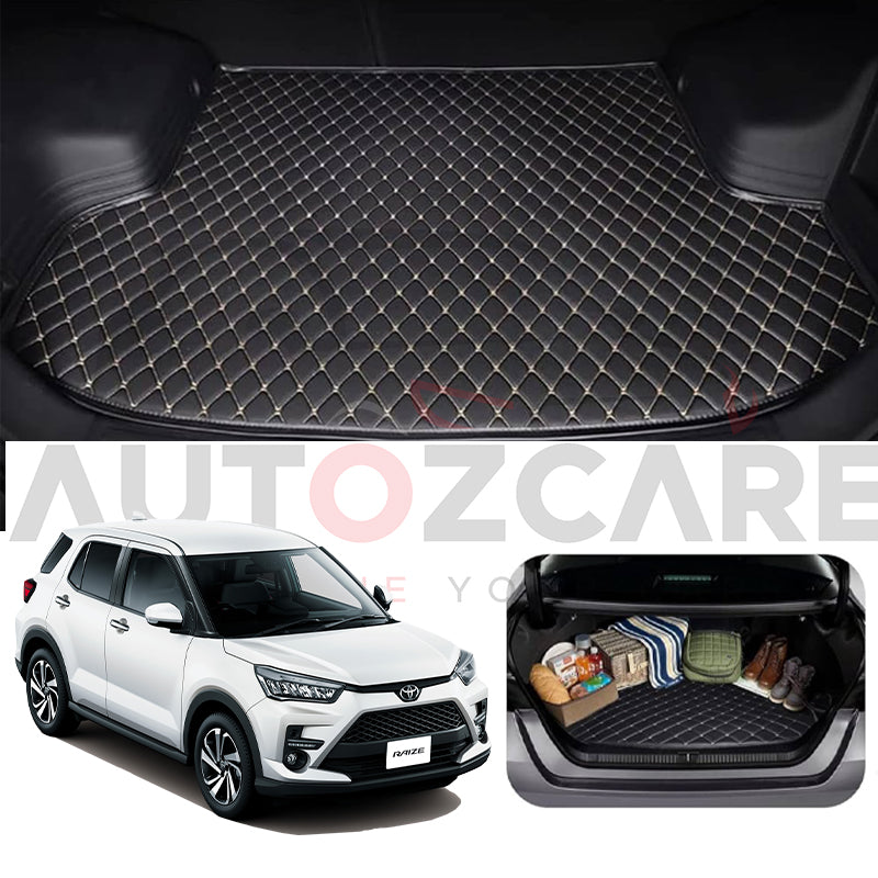 Toyota Raize 7D Custom Car Trunk Mat - Model 2019-2025