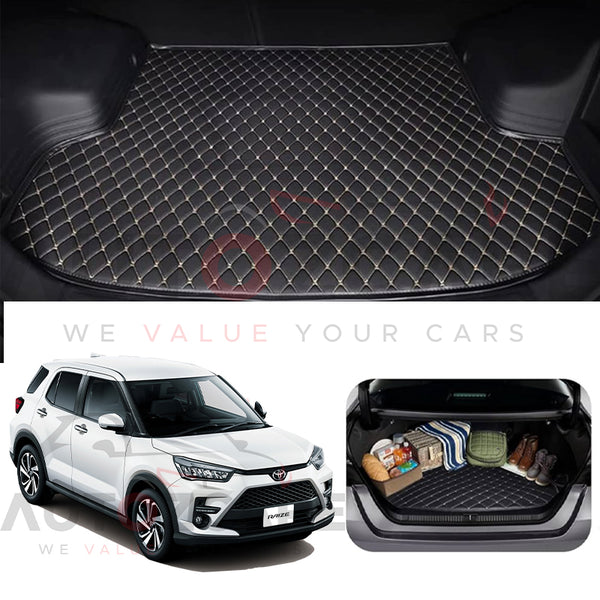 Toyota Raize 7D Custom Car Trunk Mat - Model 2019-2025