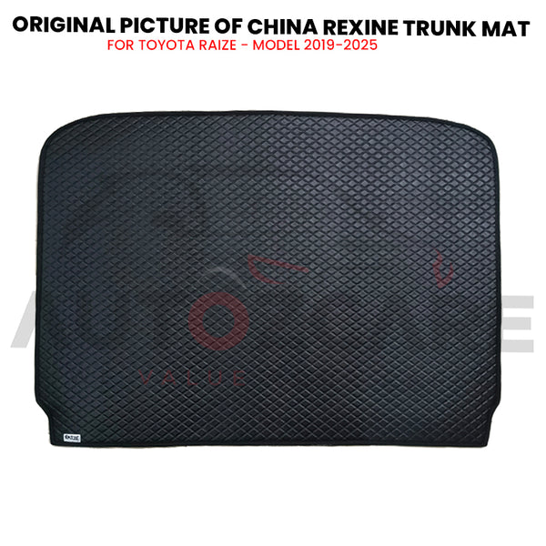Toyota Raize China Rexine Custom-Size Trunk Mat -  Model 2019-2025