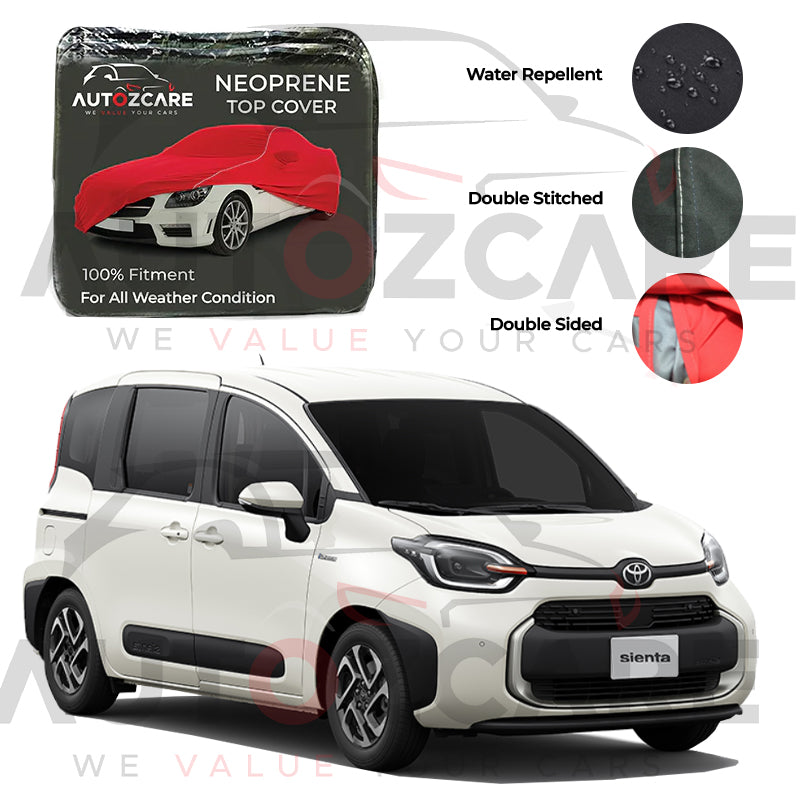 Toyota Sienta Neoprene Top Cover - Model 2015-2022