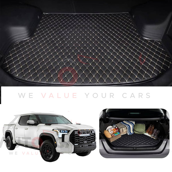 Toyota Tundra 7D Custom Car Trunk Mat - Model 2022-2025