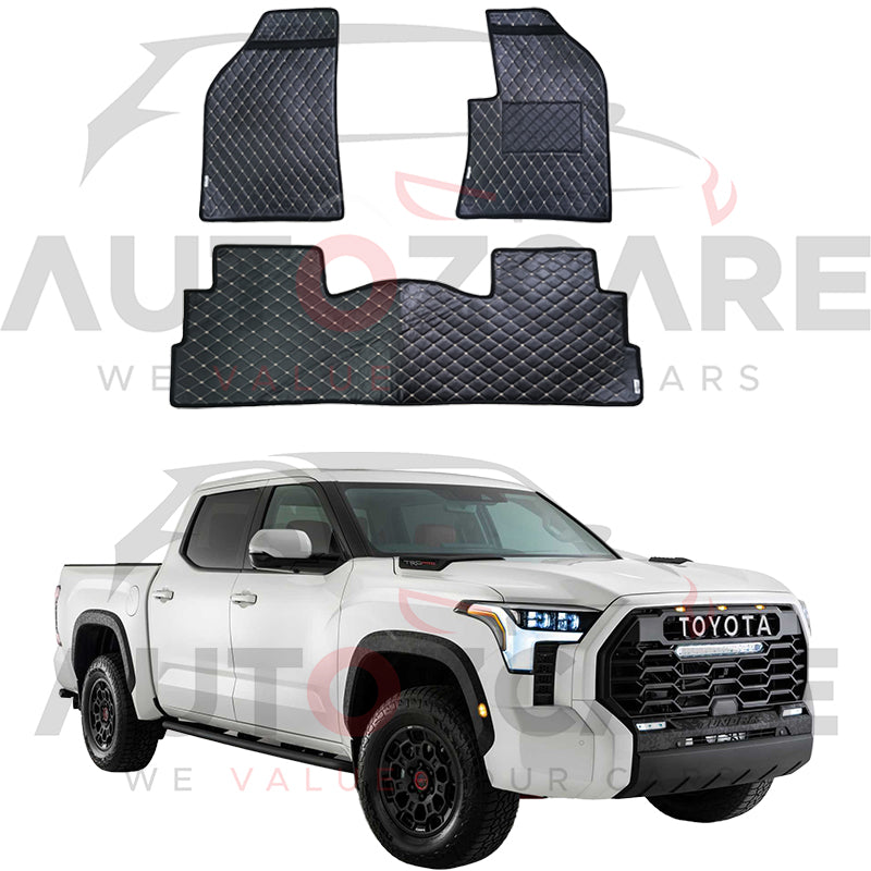 Toyota Tundra 7D Floor Mat ( Flat Style ) 5PCS - Model 2022-2025