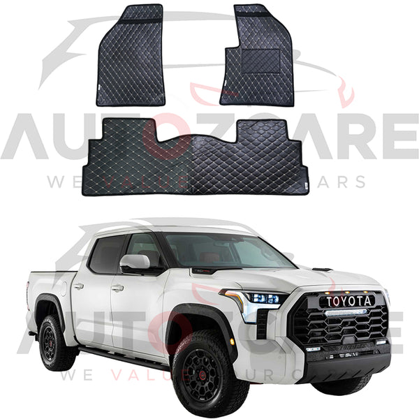 Toyota Tundra 7D Floor Mat ( Flat Style ) 5PCS - Model 2022-2025