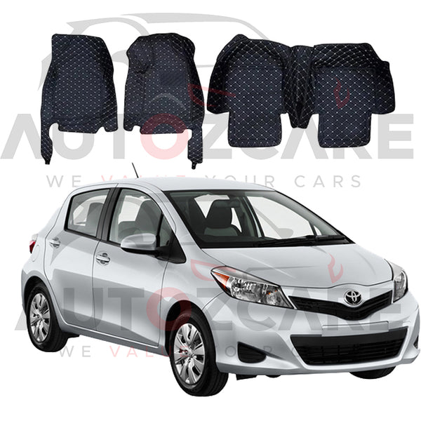 Toyota Vitz 7D Floor Mats - Model 2021-2025