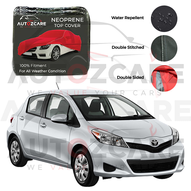 Toyota Vitz Neoprene Top Cover - Model 2021-2025