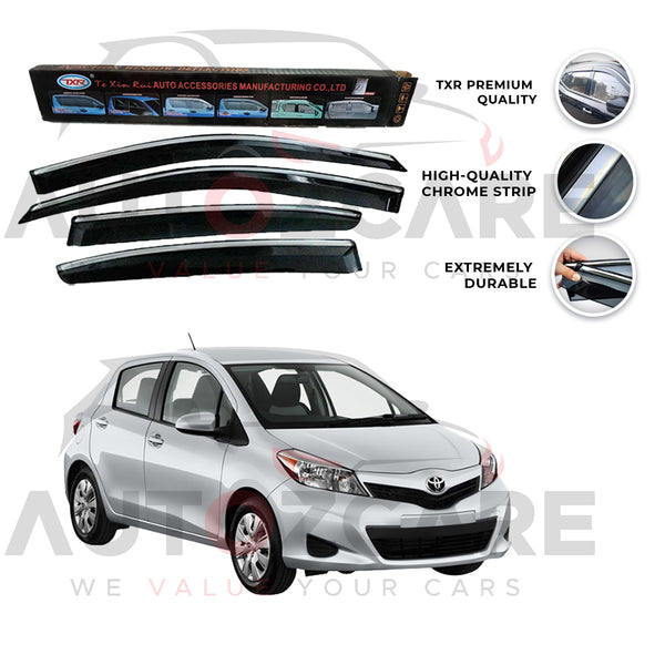 Toyota Vitz TXR Air press sun visor with chrome - Model 2021-2025