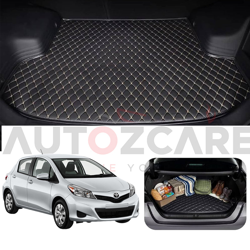 Toyota Vitz 7D Custom Car Trunk Mat - Model 2021-2024