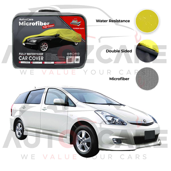 Toyota Wish Microfiber Car Top Cover - Model 2003-2008