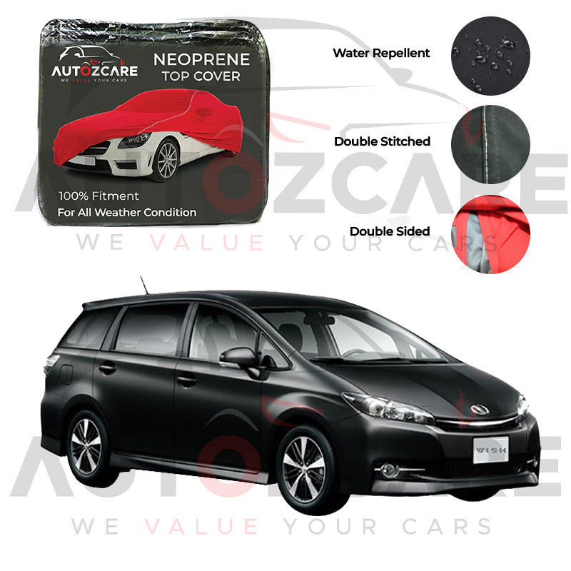 Toyota Wish Neoprene Top Cover - Model 2009-2018