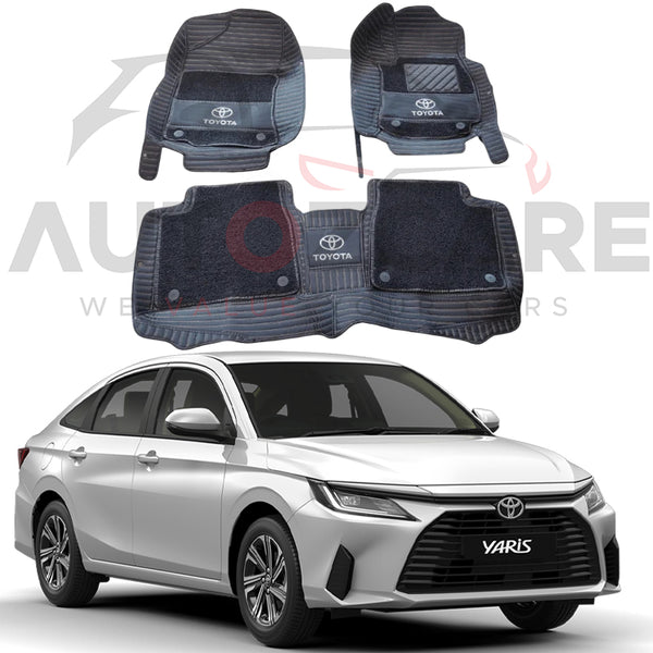 Toyota Yaris 10D Floor Mat - Model 2020-2024