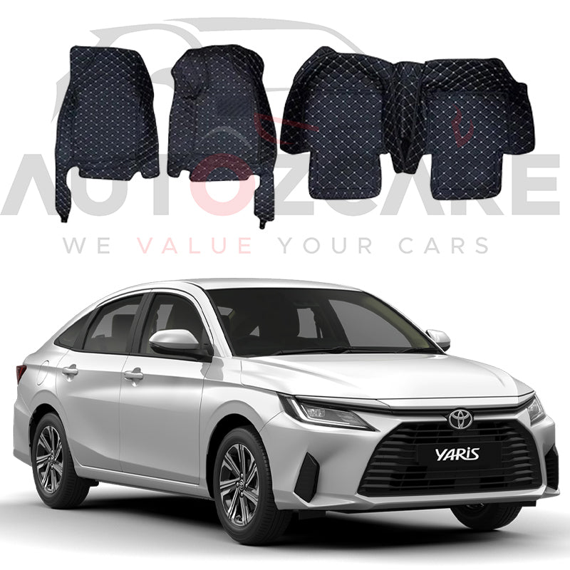 Toyota Yaris 7D Floor Mats - Model 2020-2024