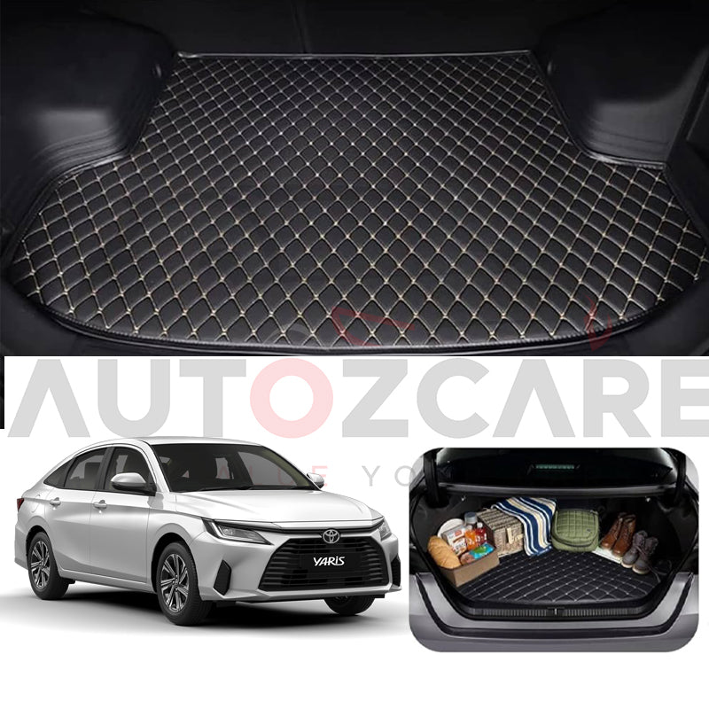 Toyota Yaris 7D Custom Car Trunk Mat - Model 2020-2024