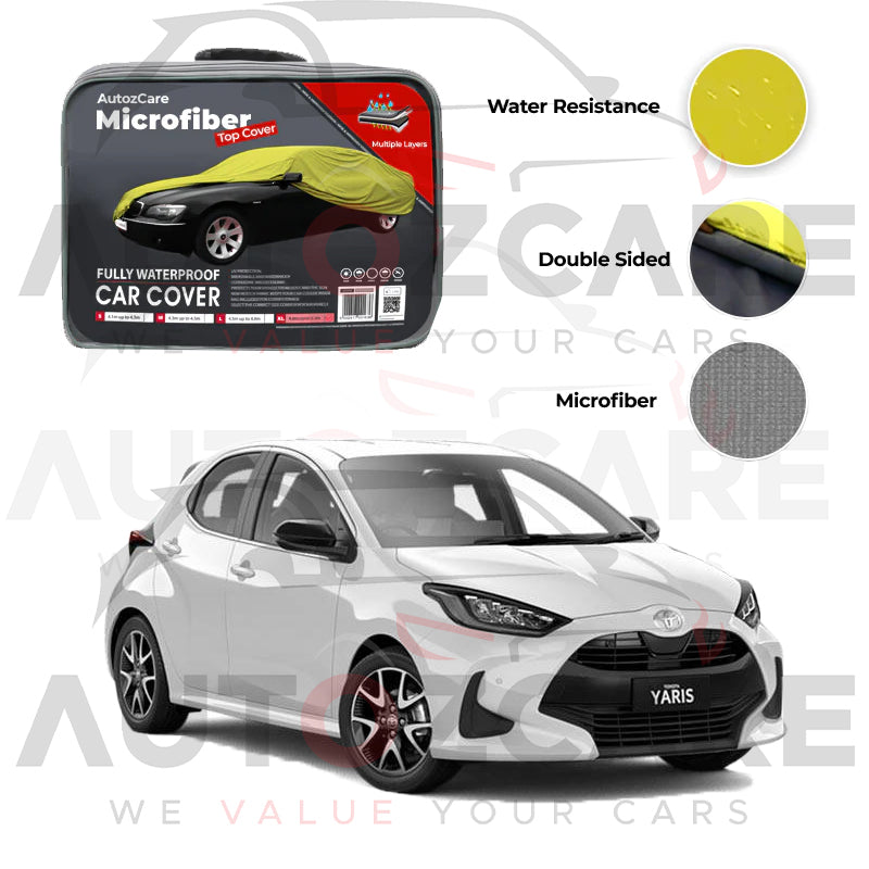 Toyota Yaris Hybrid Microfiber Top Cover - Model 2019-2025